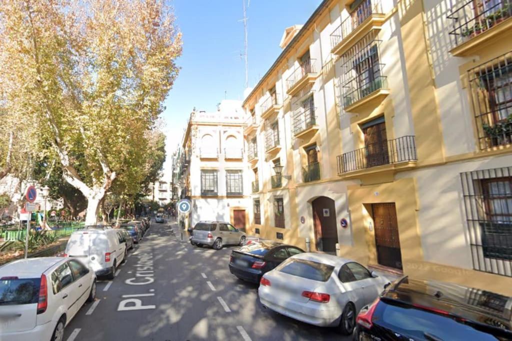 Atico Plaza Cristo De Burgos Sevilha Exterior foto